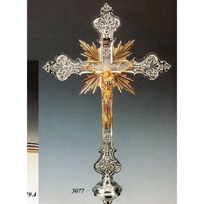 Processional Cross, 15 3 / 8" x 21 1 / 4" (39 x 54 cm) (Cross)