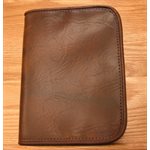 Leather Brevary Case With Zipper