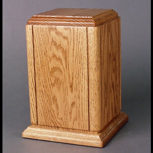 Urne funéraire en bois véritable 10 1 / 4 x 7 1 / 2 x 7 1 / 2 Urne funéraire en bois véritable 10 1 / 4 x 7 1 / 2 x 7 1 / 2