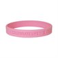 "Celebrate Life" Pink Silicartes Ext. Bracelet, English