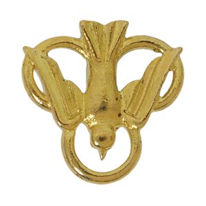 Gold-Finish "Trinity Dove" Lapel Pin