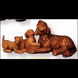 Famille de chien pour personnages de 5" (12.7 cm)