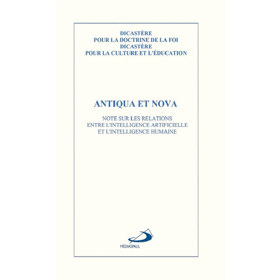 Antiqua et Nova, French book