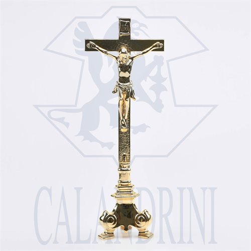 Crucifix d'autel 16 7 / 8" H. (43 cm)