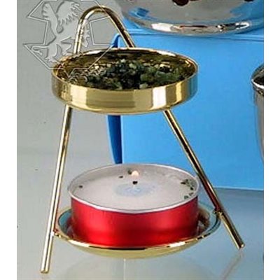 Incense Burner, 3.25" (8.3 cm) Ht.