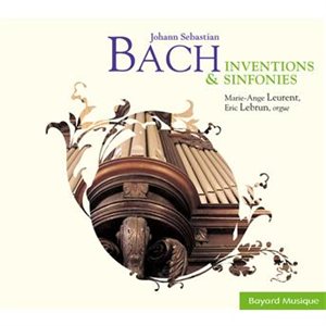 CD Inventions et Sinfonies de Johan Sebastian Bach