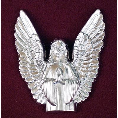 Guardian Angel Silver Applique