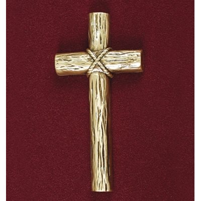 Appliqué en bronze Croix 5.25" (13.3 cm) Ht.
