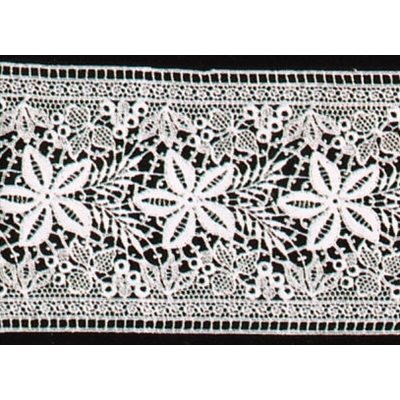 Embroidered Lace #722 / yard (5 1 / 2" wide)