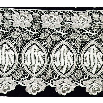 Embroidered Lace #777 / yard (9" wide)
