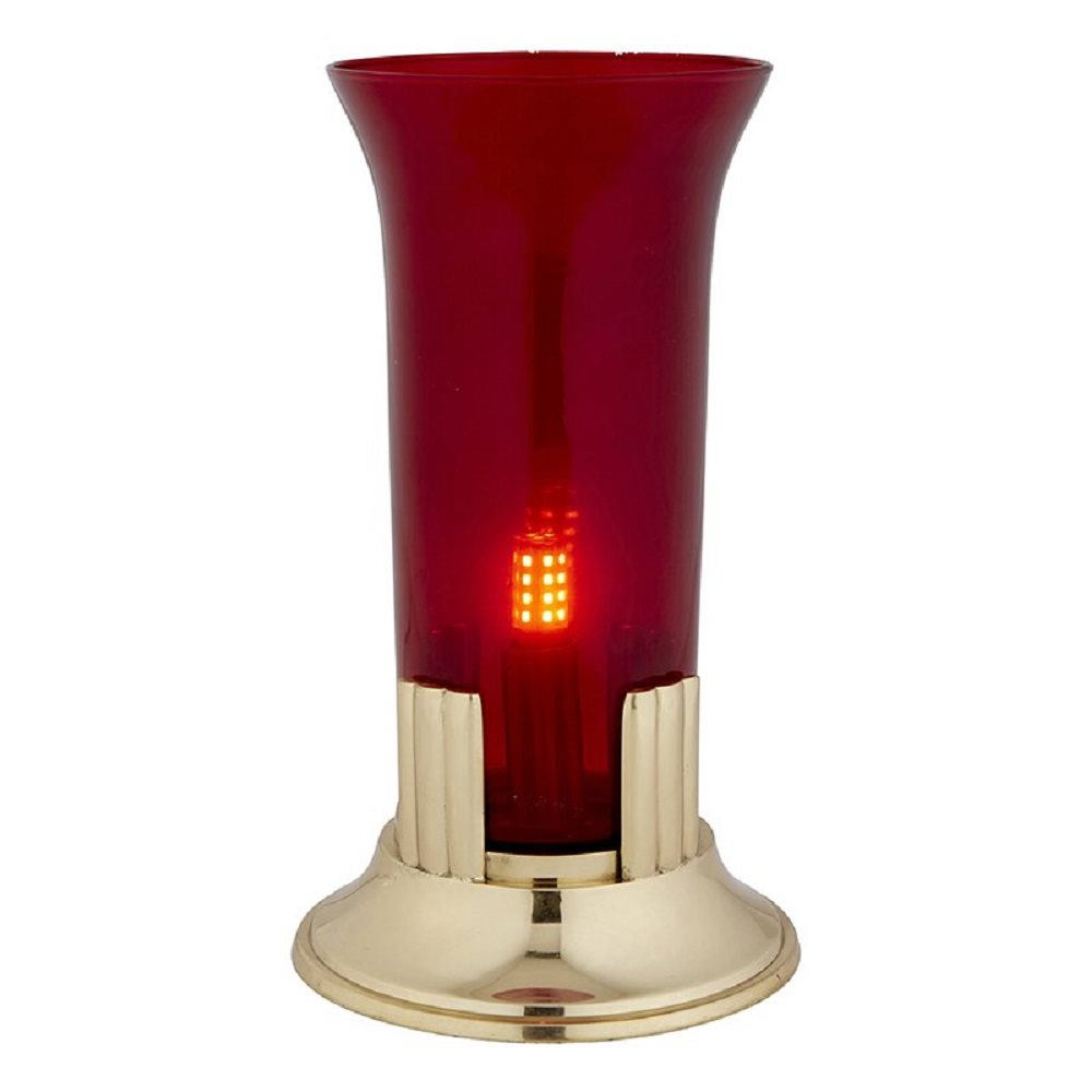 Lampe du sanctuaire électrique sur table 8.5" (21.6 cm) Ht. Lampe du sanctuaire électrique sur table 8.5" (21.6 cm) Ht.