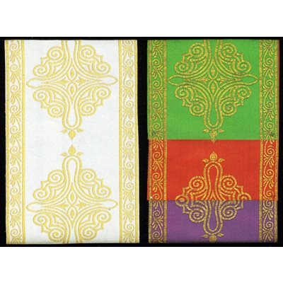 Galloon 6 1 / 2" (16.5 cm) #61003 metallic / yard