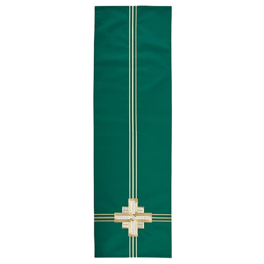 Voile d'ambon ou lutrin 16" x 52" (41 x 132 cm), Vert