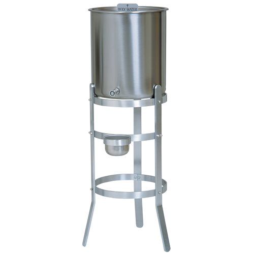Holy Water Tank and Stand, 5 gallons