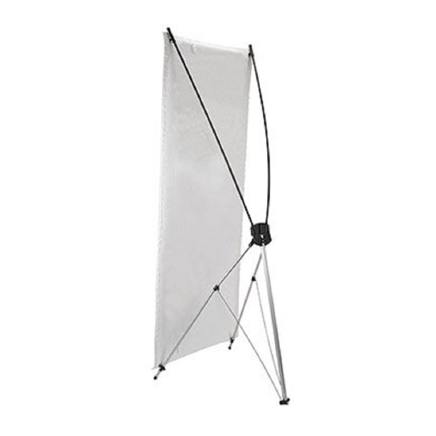 Support de bannière X-Stand de 24" x 64" (61 x 163 cm)