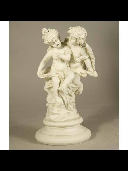 Statue Ext. Ange des sens 17" (43 cm) Ht. en FDV Statue Ext. Ange des sens 17" (43 cm) Ht. en FDV
