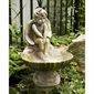 Statue Ext. Ange méditant (Bain d'oiseaux) 17" (43 cm) Ht. Statue Ext. Ange méditant (Bain d'oiseaux) 17" (43 cm) Ht.