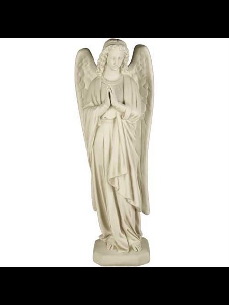 Statue Ext. Ange Chapelle en prière 25" (63.5 cm) Ht. en FDV Statue Ext. Ange Chapelle en prière 25" (63.5 cm) Ht. en FDV