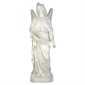 Fiberglass St. Gabriel The Archangel Outdoor Statue, 58" Ht. Fiberglass St. Gabriel The Archangel Outdoor Statue, 58" Ht.