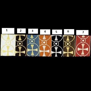 Galloon 3" (7.6 cm) #R-6251 Rayon / yard