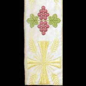 Galloon 3" (7.6 cm) #R-8781 metallic / yard