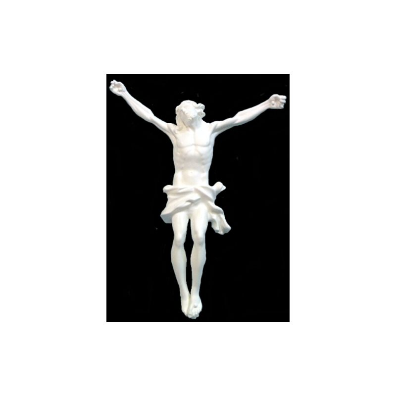 Corpus d'extérieur 22'' (56 cm) en polyuréthane blanc Corpus d'extérieur 22'' (56 cm) en polyuréthane blanc