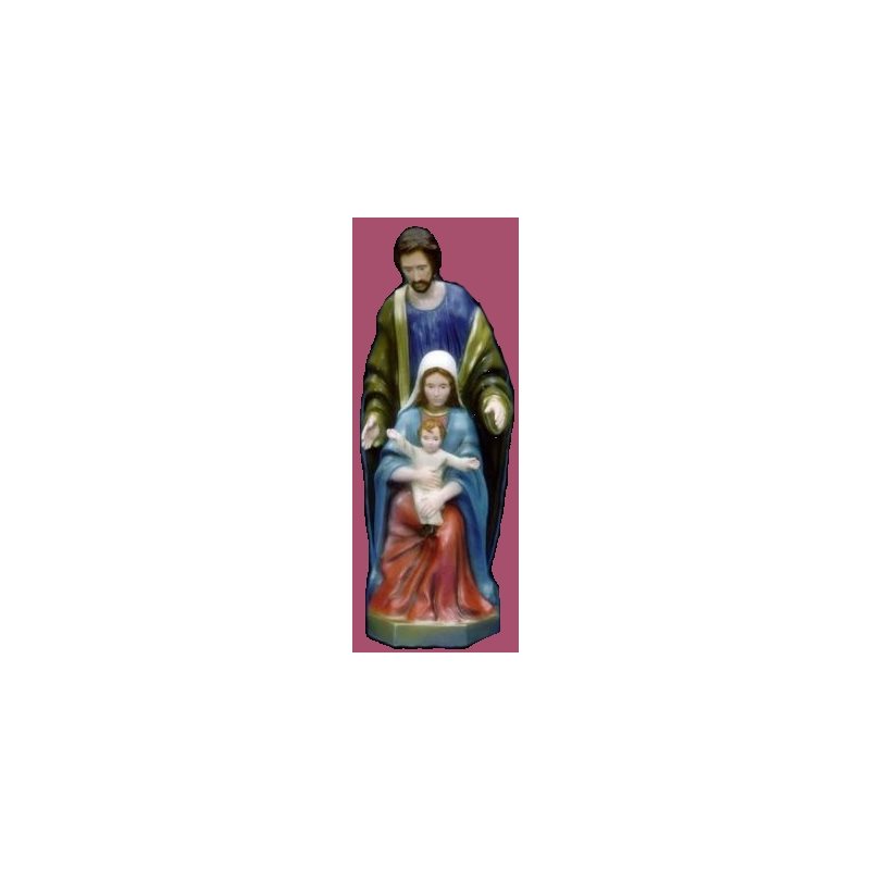 Statue ext. Sainte Famille 24'' (61 cm) couleur polyuréthane Statue ext. Sainte Famille 24'' (61 cm) couleur polyuréthane