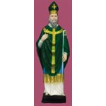 Statue ext. Saint Patrick 24'' (61 cm) couleur polyuréthane Statue ext. Saint Patrick 24'' (61 cm) couleur polyuréthane