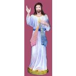 Divine Mercy Color Vinyl Compo. Outdoor Statue, 24'' (61 cm) Divine Mercy Color Vinyl Compo. Outdoor Statue, 24'' (61 cm)