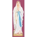 Statue ext. N.D. Lourdes 24'' (61 cm) couleur polyuréthan Statue ext. N.D. Lourdes 24'' (61 cm) couleur polyuréthan