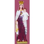 Our Lady of Mt Carmel Color Vinyl Compo. Outdoor Statue, 24" Our Lady of Mt Carmel Color Vinyl Compo. Outdoor Statue, 24"