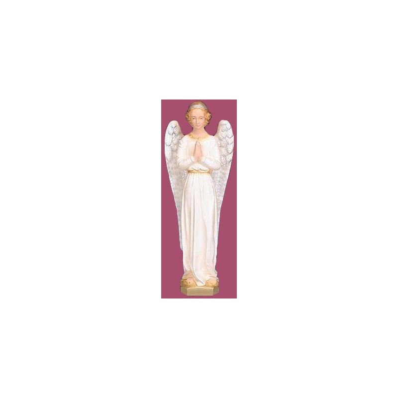 Standing Angel Color Vinyl Compo. Outdoor Statue, 24" (61 cm Standing Angel Color Vinyl Compo. Outdoor Statue, 24" (61 cm