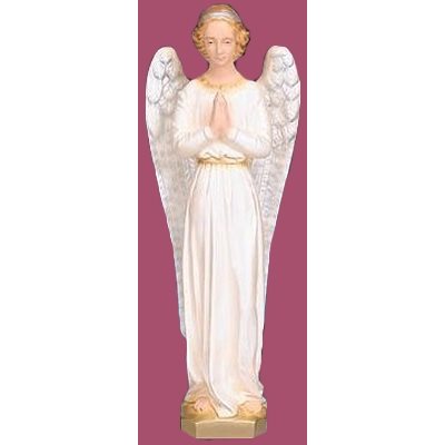 Statue ext. Ange debout 24'' (61 cm) couleur polyuréthane