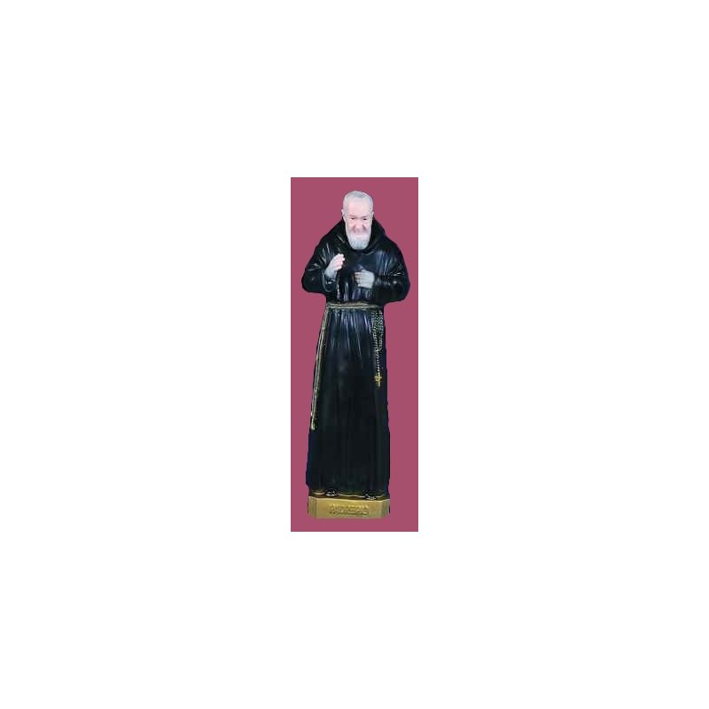 Padre Pio Color Vinyl Compo. Outdoor Statue, 24" (61 cm) Padre Pio Color Vinyl Compo. Outdoor Statue, 24" (61 cm)