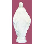 Our Lady of Grace White Vinyl Compo. Outdoor Statue, 32" Our Lady of Grace White Vinyl Compo. Outdoor Statue, 32"