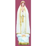 Our Lady of Fatima Color Vinyl Compo. Outdoor Statue, 32" Our Lady of Fatima Color Vinyl Compo. Outdoor Statue, 32"