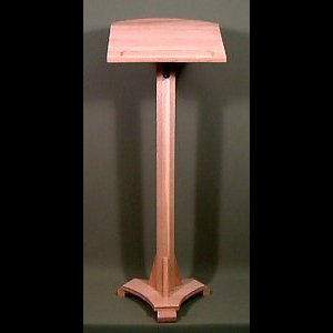 Oak Wood Adjustable Lectern (36 - 48 inches)